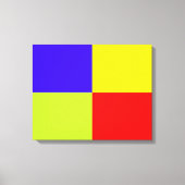 Leinwand im Farbblock (Vorderseite)