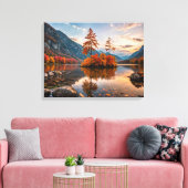 Leinwand im Herbst (Insitu (Wohnzimmer))