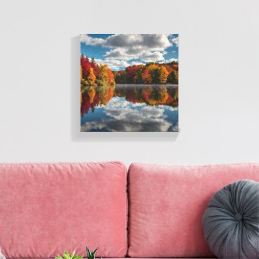 Leinwand im Herbst (Insitu (Wohnzimmer))