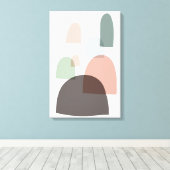 Leinwand im skandinavischen Stil (Insitu (Holzboden))