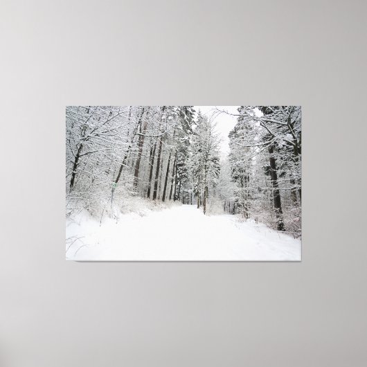 Leinwand im Winter (Vorderseite)