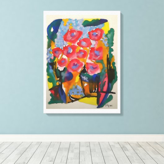 LEINWAND IMG SWEETY PINK (Insitu (Holzboden))