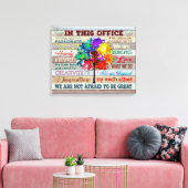 Leinwand in diesem Büro (Insitu (Wohnzimmer))