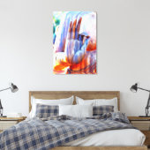 Leinwand in einer Mudra (Insitu (Schlafzimmer))