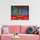 Leinwand in farbenfrohen Pfeifen (Insitu (Wohnzimmer))