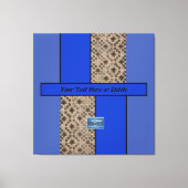 Leinwand Indigo(Blue LED S.C.C.)RFPMDesign ©️ 2023 (Vorderseite)