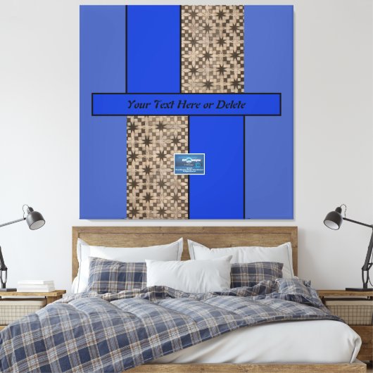 Leinwand Indigo(Blue LED S.C.C.)RFPMDesign ©️ 2023 (Insitu (Schlafzimmer))