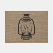 Leinwand-inspirierte Fußmatte (Vorderseite)