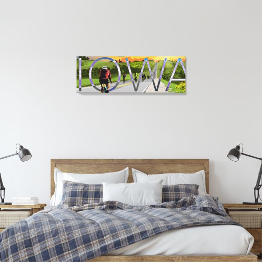 Leinwand Iowa Radfahren (Insitu (Schlafzimmer))