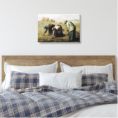Leinwand Jean-François Millet - Gleaners 18 (Insitu (Schlafzimmer))