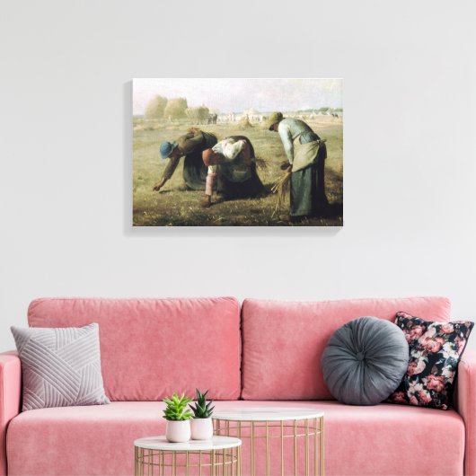 Leinwand Jean-François Millet - Gleaners 18 (Insitu (Wohnzimmer))