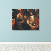 Leinwand Jesus Christus w. die Krone von Thorns (Insitu (Holzboden))