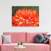 Leinwand  Jugendstil Blume (Insitu (Wohnzimmer))