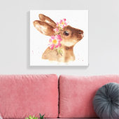 Leinwand - Kaninchen mit Dogroath (Insitu (Wohnzimmer))