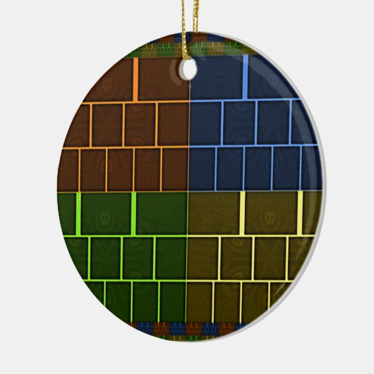 Leinwand Keramik Ornament (Links)