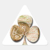 Leinwand Klee Dreieckiger Aufkleber (Vorderseite)