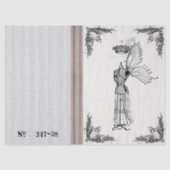 Leinwand-Kleiderform-feenhaftes Seidenpapier (Vorderseite)