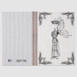 Leinwand-Kleiderform-feenhaftes Seidenpapier