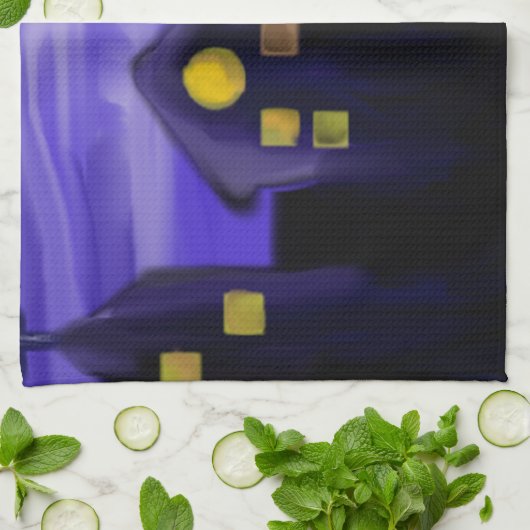 Leinwand Küchentuch (Gefaltet)