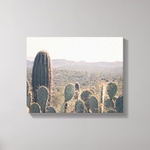 Leinwand-Kunst Arizona-Kaktus- Leinwanddruck