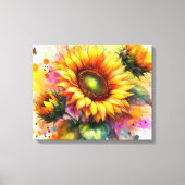Leinwand Kunst, Dichtung und Musik (Vorderseite)