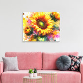 Leinwand Kunst, Dichtung und Musik (Insitu (Wohnzimmer))