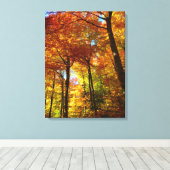 Leinwand Kunst-Herbst Bäume (Insitu (Holzboden))