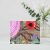 Leinwand Kunst Postkarte (Stehend Vorderseite)