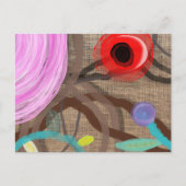 Leinwand Kunst Postkarte (Vorderseite)