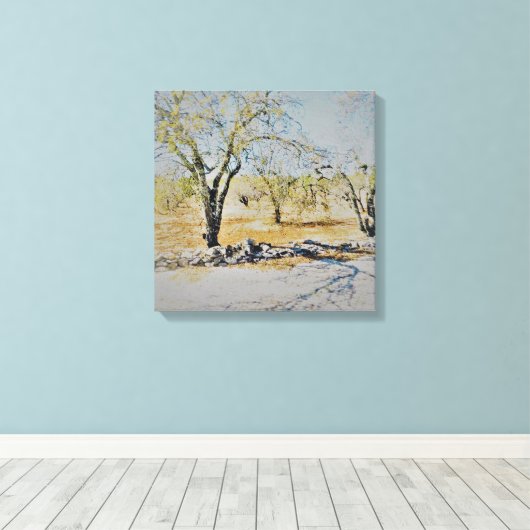 LEINWAND KUNST UND DESIGN WALL (Insitu (Holzboden))