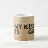 Leinwand-Kuss meine Körner Kaffeetasse (Mittel)