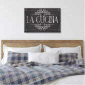 Leinwand "La Cucina" (Insitu (Schlafzimmer))