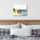 LEINWAND: Lake Harriet Parkway, Mpls, MN_ Leinwanddruck (Insitu (Schlafzimmer))
