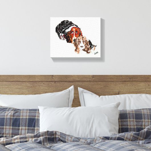 Leinwand: Lazy Day Leinwanddruck (Insitu (Schlafzimmer))