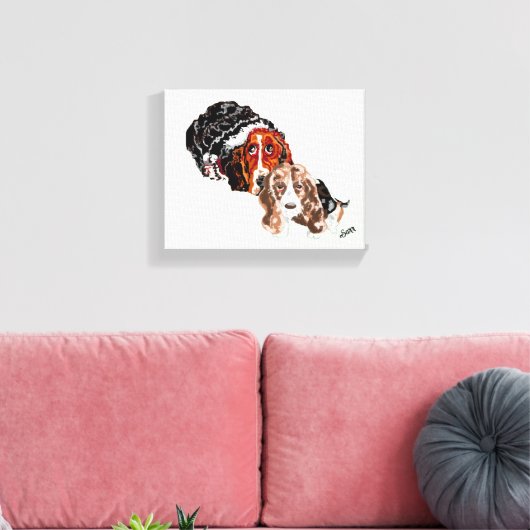 Leinwand: Lazy Day Leinwanddruck (Insitu (Wohnzimmer))