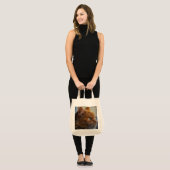 Leinwand-Lebensmittelgeschäft-Tasche, Tragetasche (Vorderseite (Model))