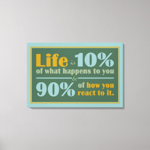 Leinwand LIFE QUOTE