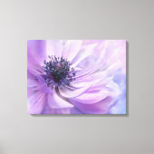 Leinwand Lila Blume (Vorderseite)
