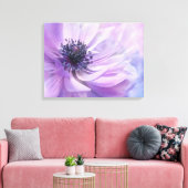 Leinwand Lila Blume (Insitu (Wohnzimmer))