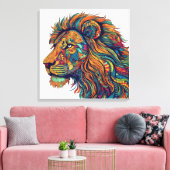 Leinwand Lion (Insitu (Wohnzimmer))