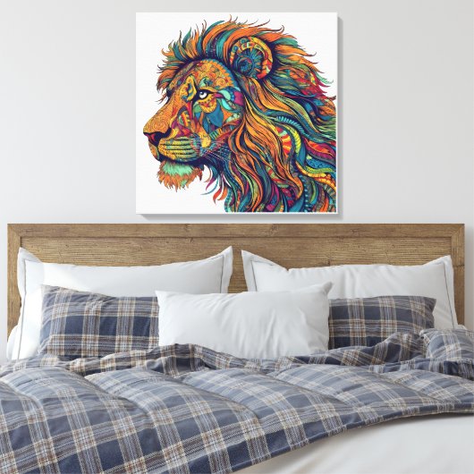 Leinwand Lion (Insitu (Schlafzimmer))