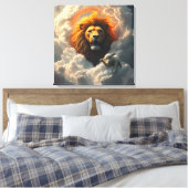 Leinwand Lion und Lamb Art (Insitu (Schlafzimmer))