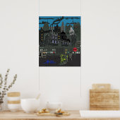 Leinwand London Alternative Szene Poster (Küche)