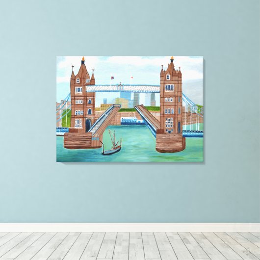 Leinwand London Bridge (Insitu (Holzboden))