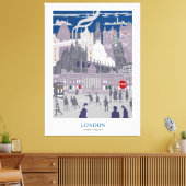 Leinwand London City Skyline Artwork (Insitu (Wohnzimmer))