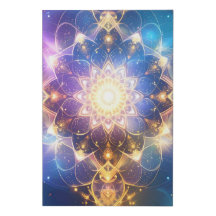 Leinwand Lotus Mandala