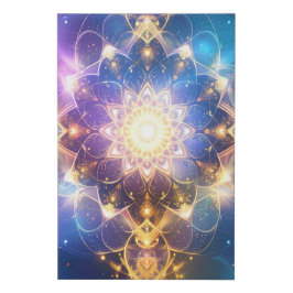 Leinwand Lotus Mandala