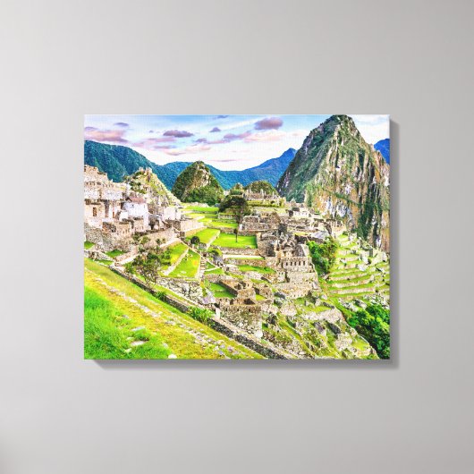 Leinwand Machu Picchu, Cusco - Peru (Vorderseite)