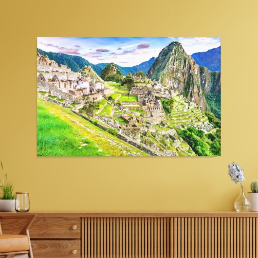 Leinwand Machu Picchu, Cusco - Peru (Insitu (Wohnzimmer))