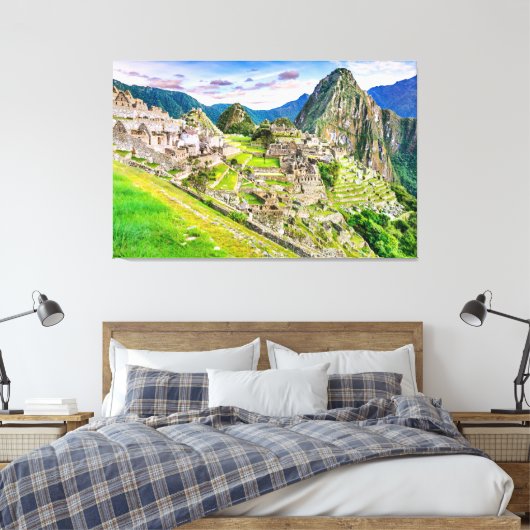 Leinwand Machu Picchu, Cusco - Peru (Insitu (Schlafzimmer))